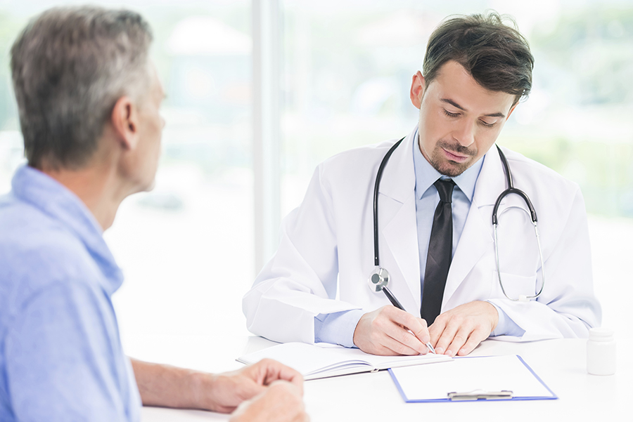 Doctor and patient